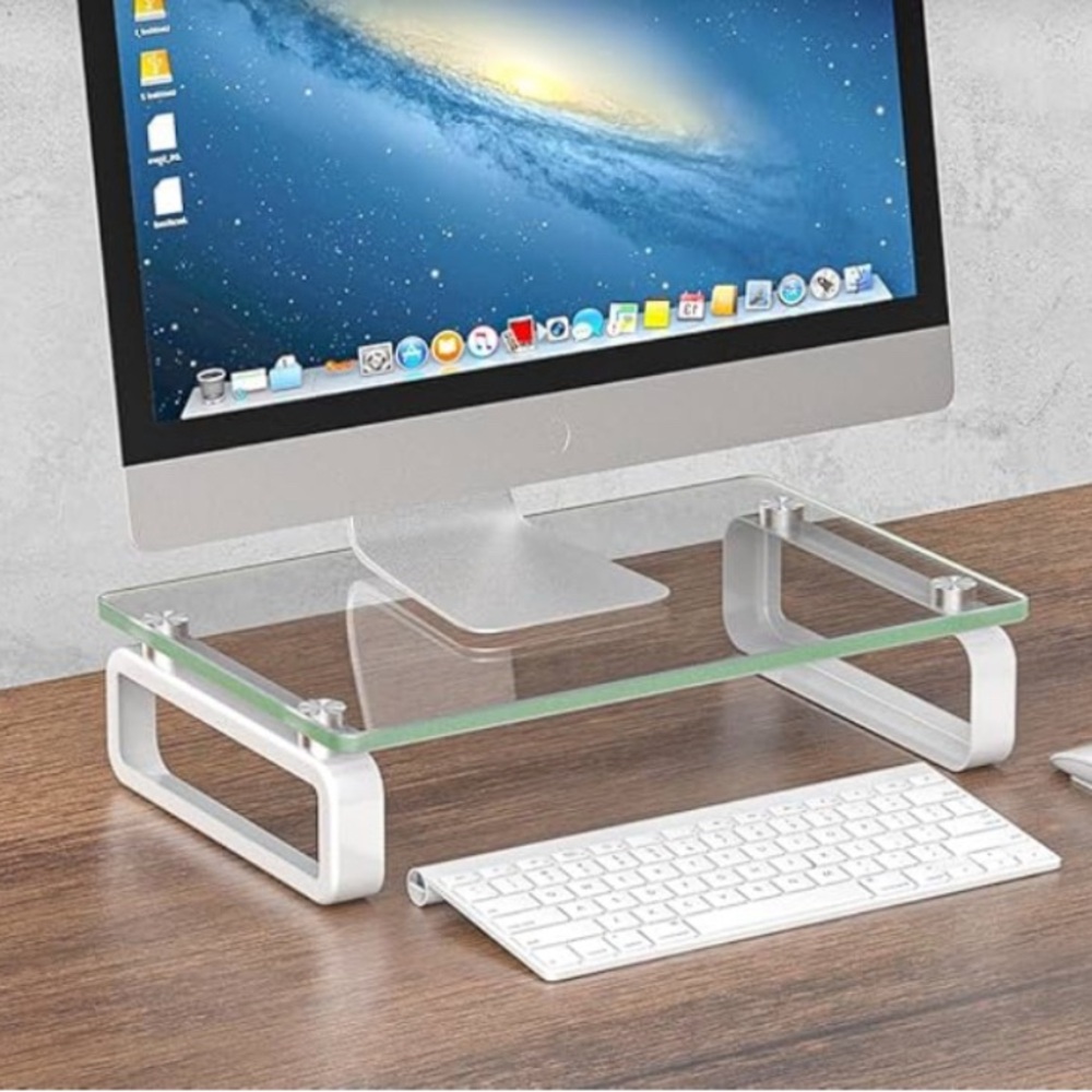 Computer Monitor Stand Riser Multi Media Desktop Stand - Picture 2 of 2